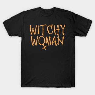 Wiccan Occult Witchcraft Witchy Woman T-Shirt